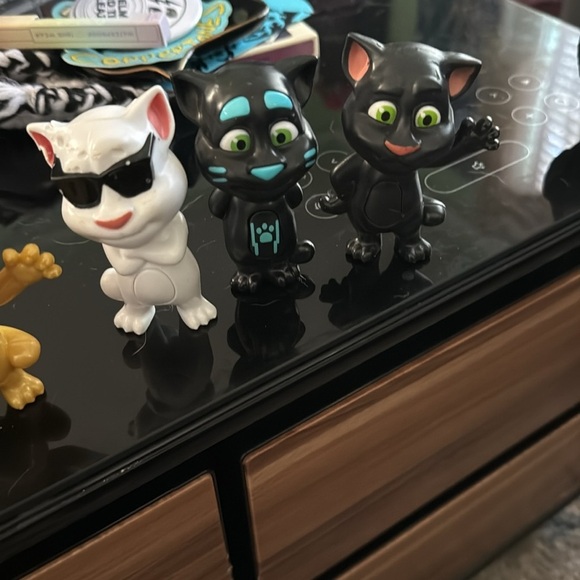 Talking Tom’s McDonalds Toys 2015 Kitty Cats 5 Untested - Picture 2 of 9